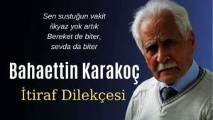 Read more about the article Bilinmeyen Şiirler: Bahaettin Karakoç – İtiraf Dilekçesi
