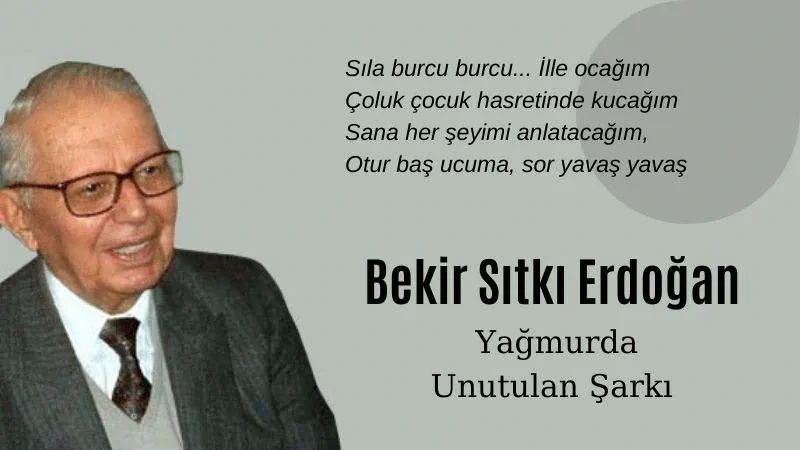 You are currently viewing Bilinmeyen Şiirler: Bekir Sıtkı Erdoğan – Yağmurda Unutulan Şarkı