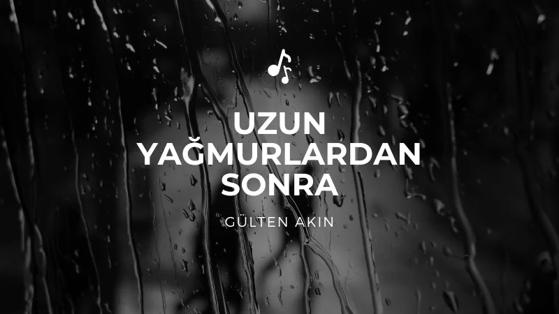 You are currently viewing Bilinmeyen Şiirler: Gülten Akın – Uzun Yağmurlardan Sonra
